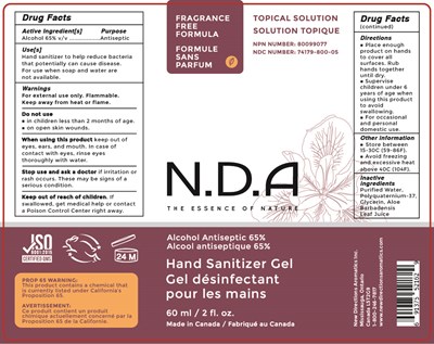 Label_Hand Sanitizer Gel 60 mL.jpg Label Hand Sanitizer Gel 60 mL